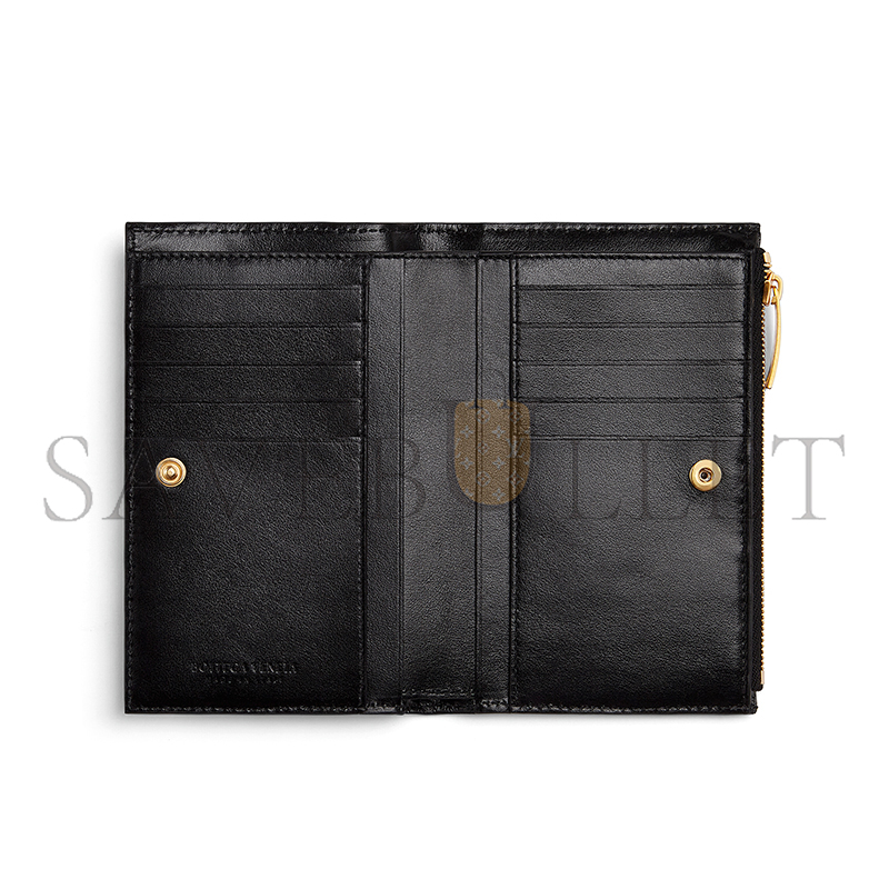 BOTTEGA VENETA INTRECCIATO MEDIUM BI-FOLD WALLET 749940VCPP28425 (14.5*9.3*2cm)